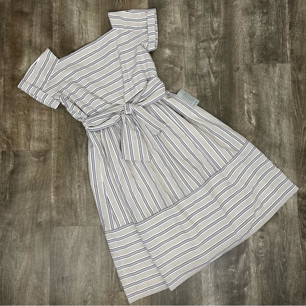 Gal Meets Glam Striped Dress LIKE NEW